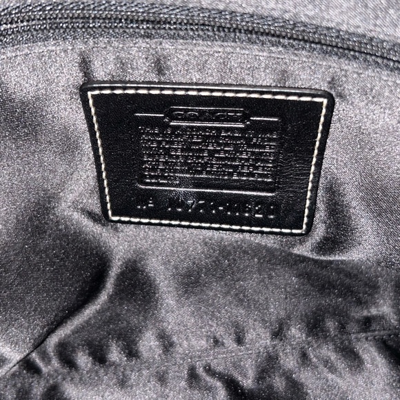 Black & Gold Coach Bag - Picture 4 of 5